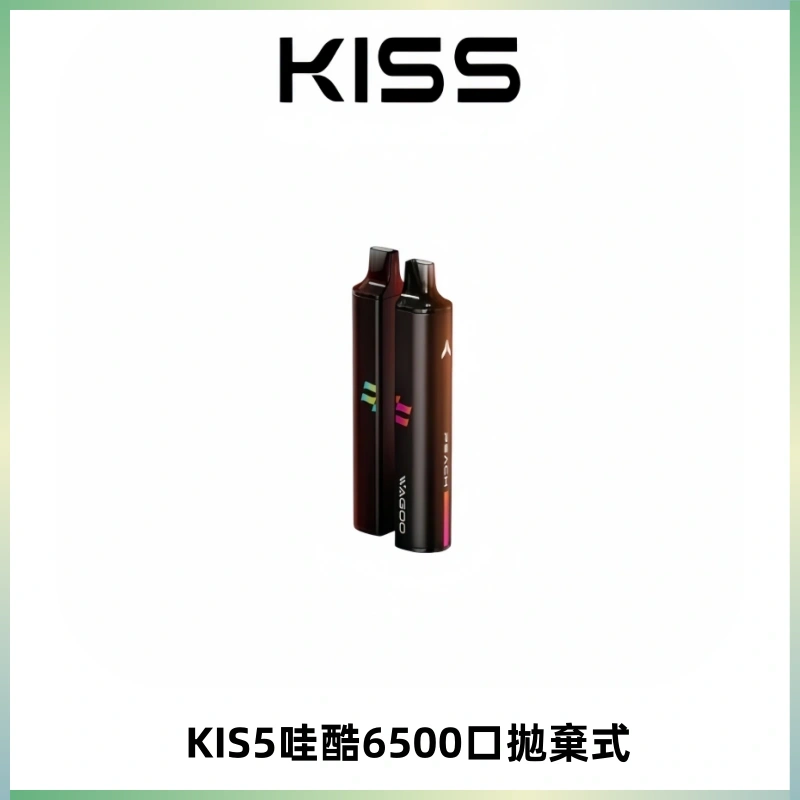 KIS5WAGOO哇酷6500口拋棄式 | 自由混搭雙口味 | 雙芯組合
