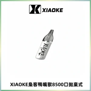梟客XIAOKE8500口拋棄式一次性電子煙 口紅款高顏值設計
